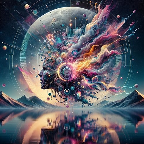 Electric Dreamscape Evolution William Carlos Miller