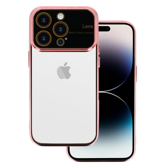 Electro Lens Case do Iphone 11 Jasnoróżowy Inna producent