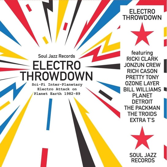 Electro Throwdown Sci-Fi Inter-Planetary Electro Attack On Planet Earth 1982-89, płyta winylowa Various Artists