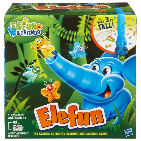 Elefun, gra zręcznościowa Elefun i przyjaciele Hasbro Gaming