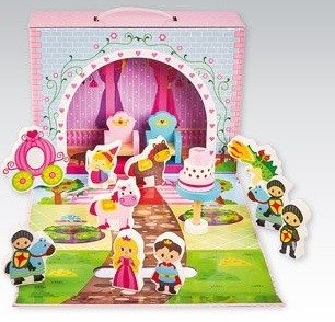 Elefun Toys, zabawka kreatywna Zamek księżniczki w walizce elefun toys