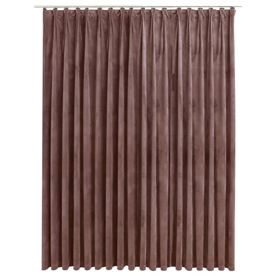 Elegancka Aksamitna Zasłona - 290x245 cm, Brudny R Zakito Home