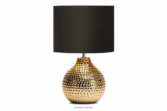 Elegancka lampka ze złotą podstawą NIPER Konsimo Konsimo