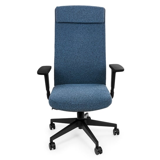 Elegancki fotel biurowy obrotowy krzesło regulowane z podłokietnikiem Spacetronik HAVARD Spacetronik