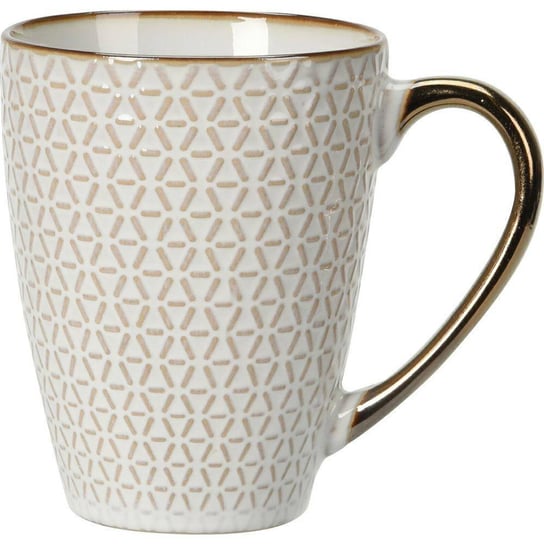 Elegancki Kubek Do Kawy Herbaty Ceramiczny 370 Ml Inna marka