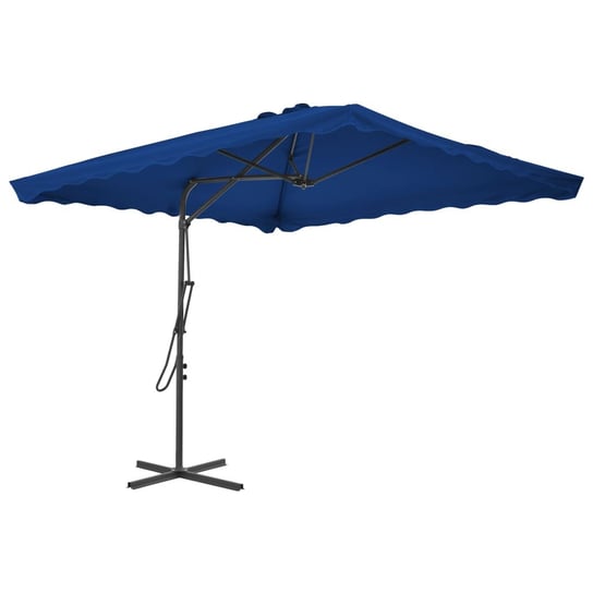 Elegancki parasol ochronny, niebieski, 250x250x230 Inna marka