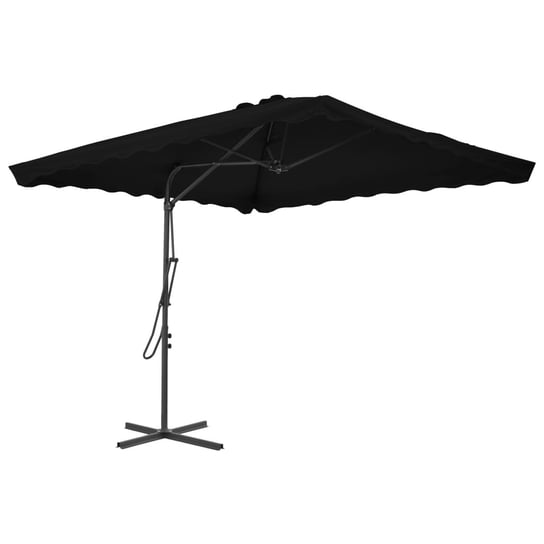 Elegancki parasol UV 250x250 czarny Zakito Europe