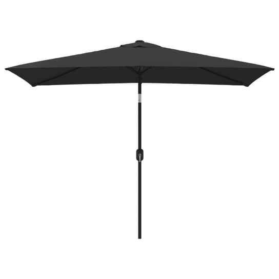 Elegancki parasol UV 300x200x252 cm, czarny Inna marka