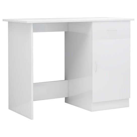 Eleganckie biurko białe 100x50x76 cm Zakito Europe