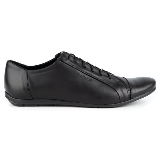 Eleganckie buty męskie do jeansów C23 czarne-44 Polbut