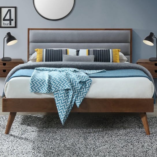 Eleganckie łóżko tapicerowane Oriana 160x200 cm Style Furniture