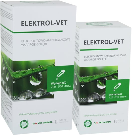 Elektrol vet 250 ml elektrolitowo aminokwasowe wsparcie dla gołębi Inny producent