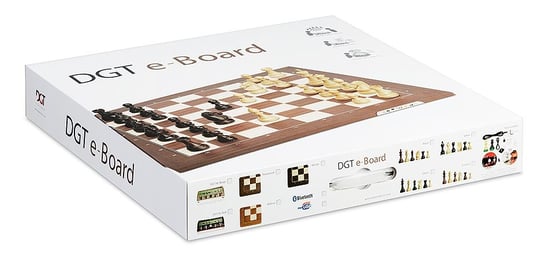 Elektroniczna deska szachowa DGT Bluetooth, Orzech Gra planszowa Sunrise Chess & Games Sunrise Chess & Games
