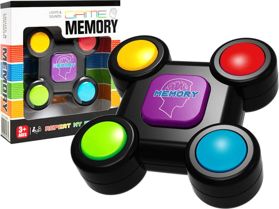 Elektroniczna Gra Memory Game Pamięciowa Światło Dźwięk Inna marka