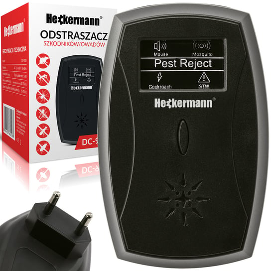 Elektroniczny odstraszacz szkodników Heckermann DC-9028 Heckermann
