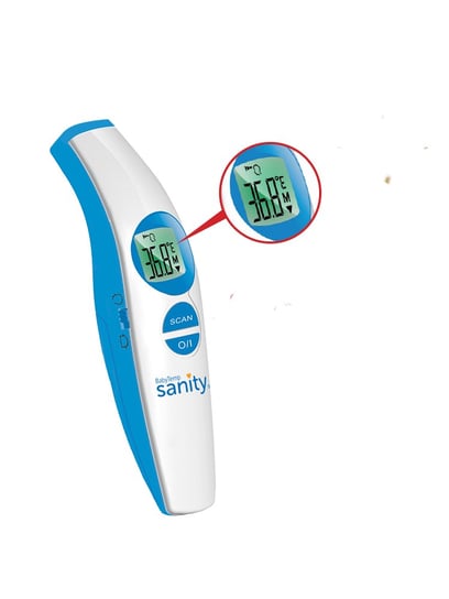 Elektroniczny termometr bezdotykowy SANITY BabyTemp AP 3116 Sanity