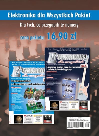 Elektronika dla Wszystkich Pakiet AVT Korporacja Sp. z o.o.