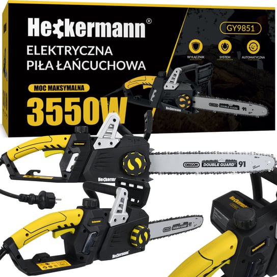 Elektryczna piła łańcuchowa 3550W Heckermann® GY9851 Heckermann
