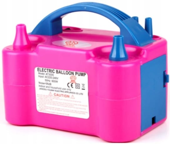 Elektryczna pompka do balonów 2 dysze mocna szybka JAMKO