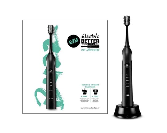 Elektryczna szczoteczka do zębów czarna Better Toothbrush Inna marka