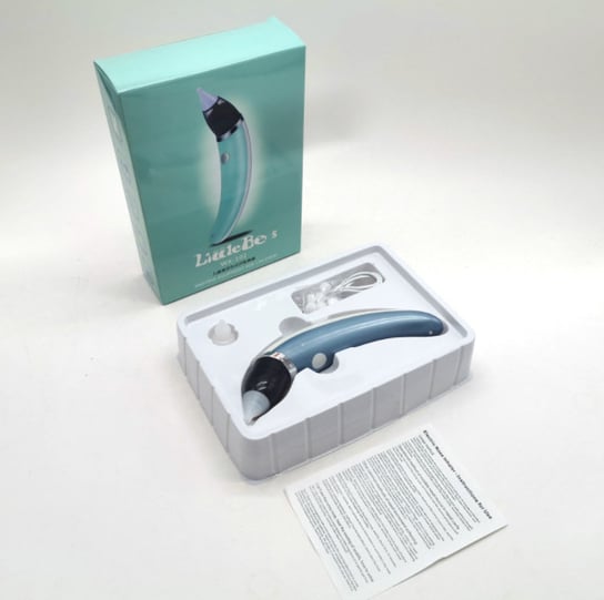 Elektryczny aspirator do nosa dla niemowląt i dzieci do użytku domowego dla noworodków-niebieski OEM