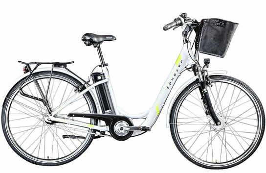 Elektryczny Rower Miejski 28 Nexus 7 Wspomaganie 5 Trybów 10,4 Ah Kontra ZUNDAPP