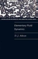 Elementary Fluid Dynamics Acheson D. J.