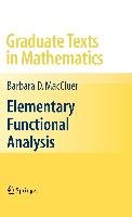 Elementary Functional Analysis Maccluer Barbara