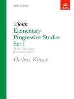 Elementary Progressive Studies, Set I for Violin Kinsey Herbert