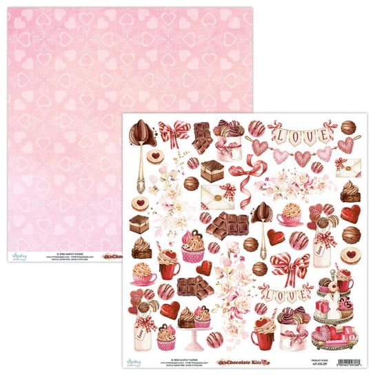 Elementy do wycinania Mintay Papers - CHOCOLATE KISS 30x30 Mintay Papers