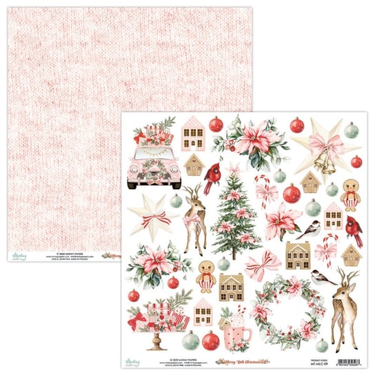 Elementy do wycinania Mintay Papers - MERRY LITTLE CHRISTMAS 30x30 Mintay Papers