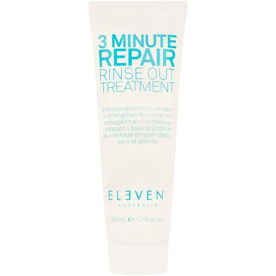 Eleven Australia, 3 Minute Repair Rinse Out Treatment, Proteinowa kuracja do włosów zniszczonych z masłem shea, 50 ml Eleven Australia