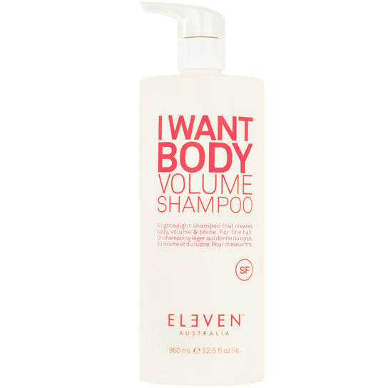 Eleven Australia, I Want Body Volume Shampoo Szampon Nadający Objętości, Zapobiega Blaknięciu, Dodaje Blasku, 960 Ml Eleven Australia