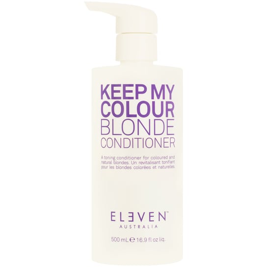 Eleven Australia, Keep Colour Blonde Conditioner, Pielęgnująca odżywka do włosów blond, rozjaśnianych, farbowanych, 500 ml Eleven Australia