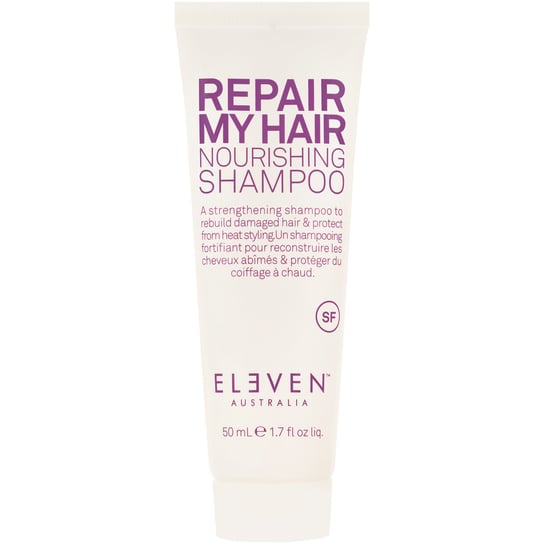 Eleven Australia, Repair My Hair Nourishing Shampoo Regenerujący Szampon Do Włosów Zniszczonych, Odżywia I Nawilża, 50 Ml Eleven Australia
