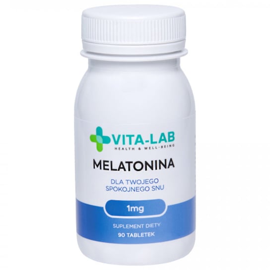 Elevita, Vita-Lab, Suplement diety na spokojny sen Melatonina 1 mg, 90 tab. Elevita
