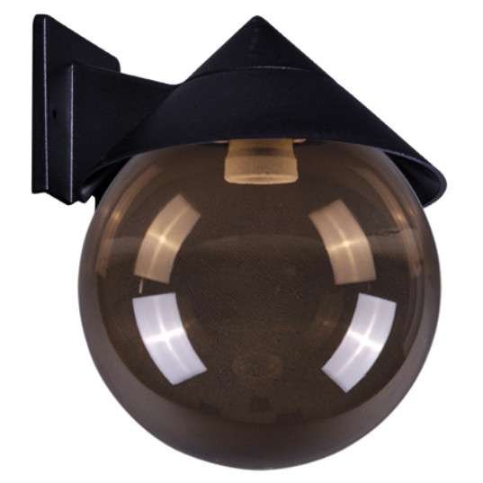 Elewacyjna LAMPA ścienna K-MB-OGROD NF 2803L5 dym Kaja zewnętrzna OPRAWA kula ball kinkiet outdoor IP44 czarna dymiona KAJA