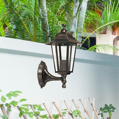 Elewacyjna Lampa Ścienna Velence 8234 Rabalux Ip43 Kinkiet Oprawa Zewnętrzna Vintage Outdoor Złoto Antyczne Rabalux