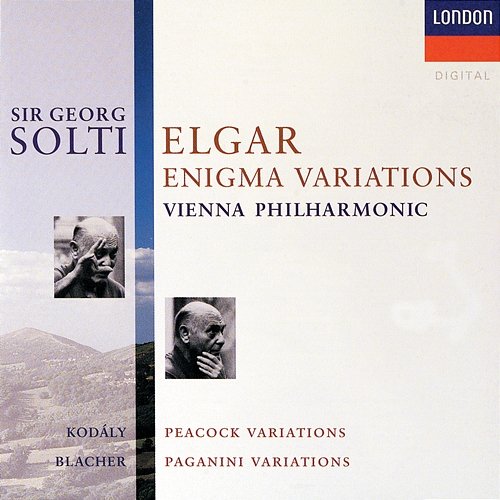 Elgar: Enigma Variations / Kodály: Peacock Variations / Blacher: Variations On A Theme Of Paganini Wiener Philharmoniker, Sir Georg Solti