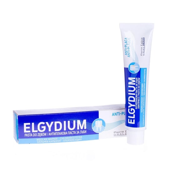 Elgydium, Anit-Plaque, antybakteryjna pasta do zębów, 75 ml Elgydium