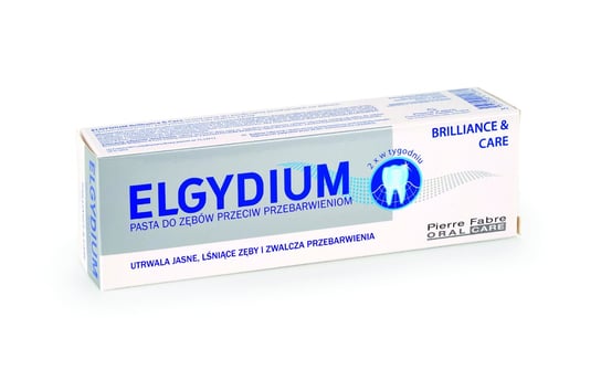 Elgydium Brilliance&Care, pasta do zębów, przeciw przebarwieniom, 30 ml Pierre Fabre
