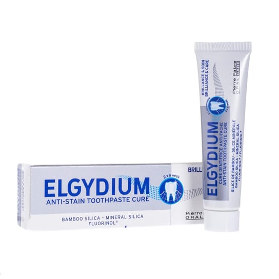 Elgydium Brilliance, pasta do zębów przeciw przebarwieniom, 30 ml Pierre Fabre