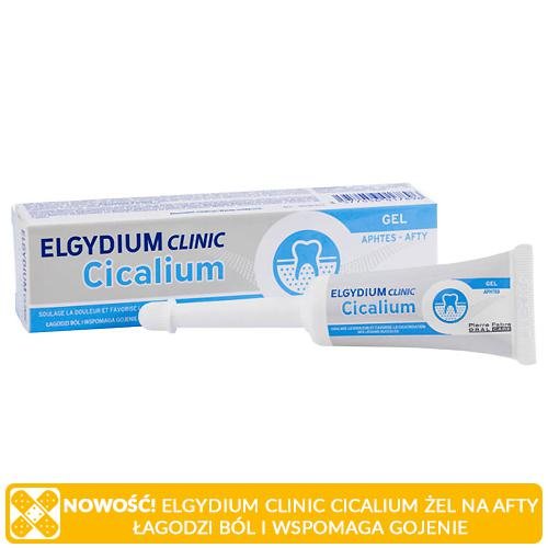 Elgydium Clinic Cicalium, Gojący Żel Stomatologiczny Elgydium