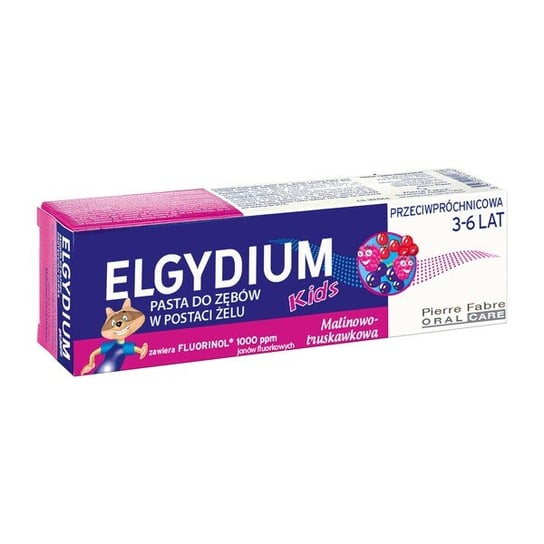 Elgydium Kids, pasta do zębów w postaci żelu dla dzieci 3-6 lat, 50,ml Pierre Fabre