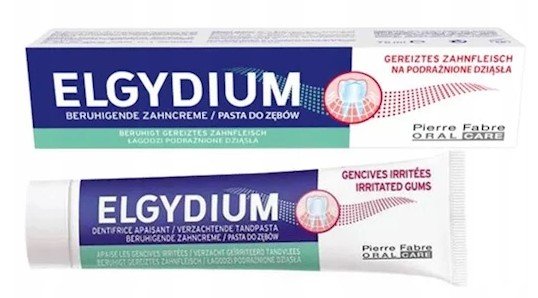 Elgydium, Pasta na podrażnione dziąsła, 75 ml Elgydium