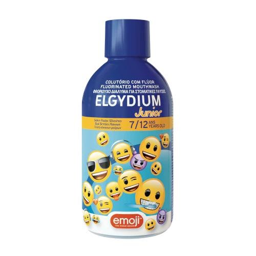 Elgydium, Płyn Junior emoji dla dzieci 7-12, 500 ml Elgydium