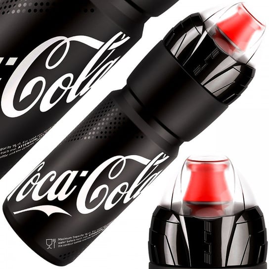 Elite, Bidon, OMBRA Coca-Cola, czarny, 750ml Elite