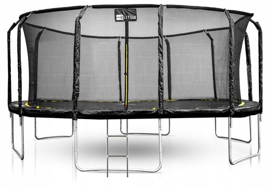 Eliton, Trampolina ogrodowa z siatką wewnętrzną, 16 ft 486 cm Eliton