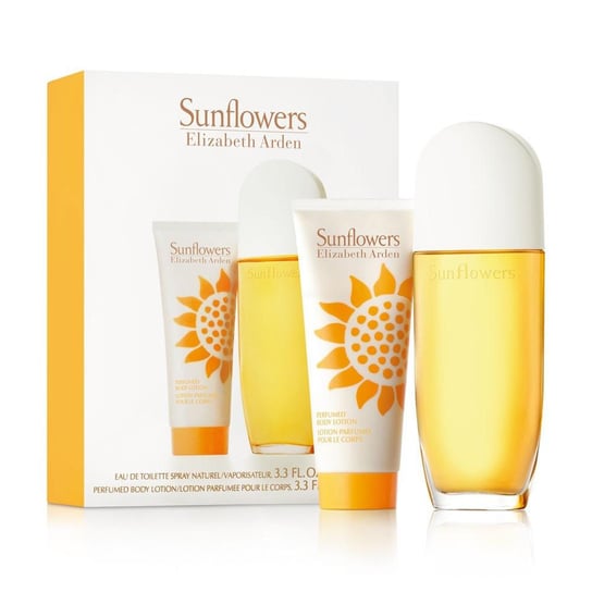Elizabeth Arden Sunflowers zestaw - woda toaletowa 100 ml + balsam do ciała 100 ml 1 Elizabeth Arden