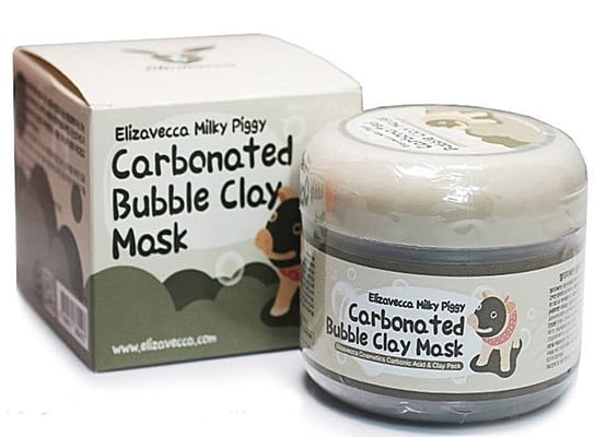 Elizavecca, Milky Piggy Carbonated Bubble Clay, Maseczka do twarzy, 100 ml Elizavecca